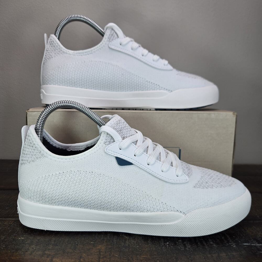 Vessi Weekend 1.5 Sneaker Womens Size 8 Waterproof Shoes Marble White